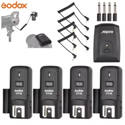 Godox CT-16 16-Channel Camera Wireless Radio Flash Trigger Transmitter Receiver  - Image 1 of 4