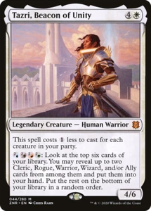TAZRI, BEACON OF UNITY ~mtg NM Zendikar Rising Mythic x1 - Bild 1 von 1