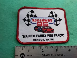 Patch uniforme da corsa Speedway 95 Hermon Maine - Foto 1 di 1