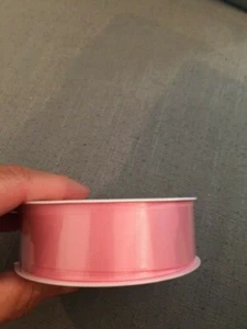 NEW ACCENTS 1" LIGHT PINK Satin Ribbon 12ft - Picture 1 of 2
