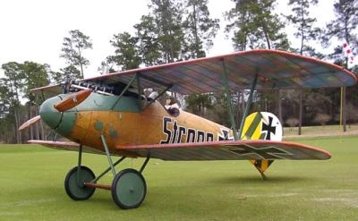 WWI  Albatros  DVa  71 inch Wing Span,  Giant RC Model  Digital PDF Plans - Image 1 of 4