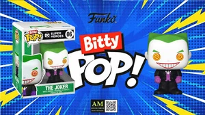 FUNKO BITTY POP - DC SUPER HEROES - #06 THE JOKER  MINI FIGUR - Picture 1 of 3