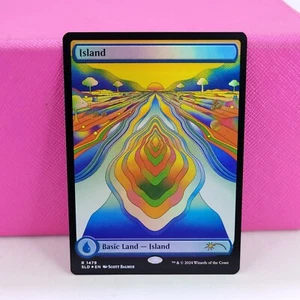 Secret Lair - Strange Sands - Island FOIL 1479 - Magic The Gathering MTG - Picture 1 of 18