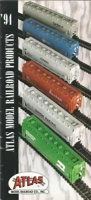 1994 Atlas Model Railroad Products Catalog Booklet - Image 1 of 2