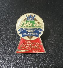 Baseball Pin Coca Cola Pin Chicago White Sox 1959 American League Champions MLB