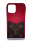 Louis Vuitton iPhone Stoßstange 13 Pro Scharlachrot Handy Abdeckungen M81225 Rang B