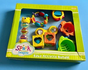 SPARK CREATE IMAGINE BABY ACTIVITY BUNDLE 11 PIECE 6 M+ - Picture 1 of 2