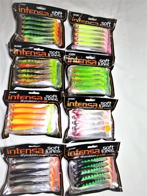 5 Stück GUMMIFISCHE INTENSA 11 CM  ZANDER HECHT BARSCH Softbaits Softlure - Bild 1 von 4