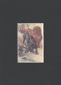 Dachshund - CUSTOM MATTED - Dog Art Print Gift - CLEARANCE - Picture 1 of 1