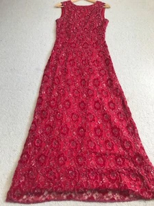 Monsoon twilight dress - vintage beaded dress Cocktail / Occasion Size 12 - Picture 1 of 18