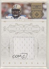 2011 Playoff National Treasures Colossal Materials /99 Carl Nicks #64