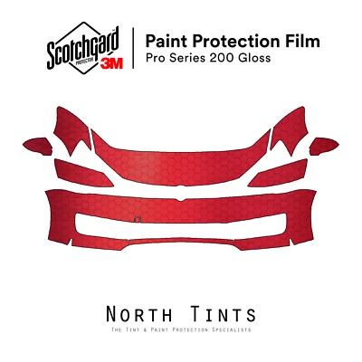 Volkswagen Jetta GLI 2011-2015 3M PRO Series PreCut Paint Film Clear Bra PPF Kit - Image 1 of 4