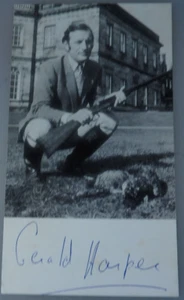Autogramm englischer Film- und TV-Schauspieler Gerald Harper 1976 (108650) - Picture 1 of 3