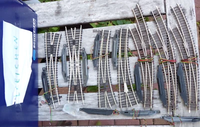 Kuehn TT Konvolut 7 x Weichen elektrisch und 3 x Antriebe gut erhalten gebraucht - Bild 1 von 4