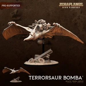 Terrorsaur Bomba' | Dark Gods | Orc Unique Proxy Wargaming 3D Print Miniature - Picture 1 of 1