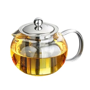 Teiera Infusore Kungfu Teiera Vetro Teiera con Infusori Tazza da Tè - Foto 1 di 12