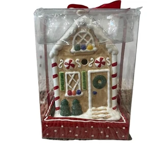 NEW 2008 YANKEE CANDLE CHRISTMAS GINGERBREAD HOUSE WAX MELT POTPOURRI WARMER - Picture 1 of 6