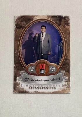 MUHAMMAD ALI 2011 RINGSIDE ROUND 2 RETROSPECTIVE CASE TOPPER CARD #30 4/10 - Image 1 of 2