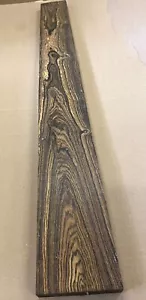 Madera Bocote pieza de madera dura exótica 39 3/8”x4”x 1”# 4 - Imagen 1 de 9