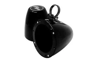 UTV Stereo 2024+ Can-Am Maverick R 6.5" Cage Mount Speaker Pods Unloaded W Clamp - Picture 1 of 7