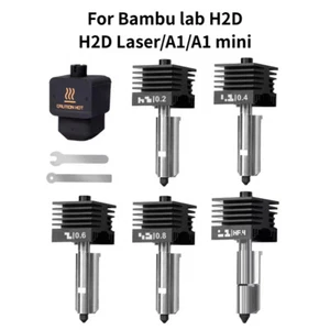 Imprimante 3D pour laboratoire Bambu H2D/H2D Laser/A1/A1 mini 0,2 mm-0,8 mm kit hôte pièces - Photo 1/23