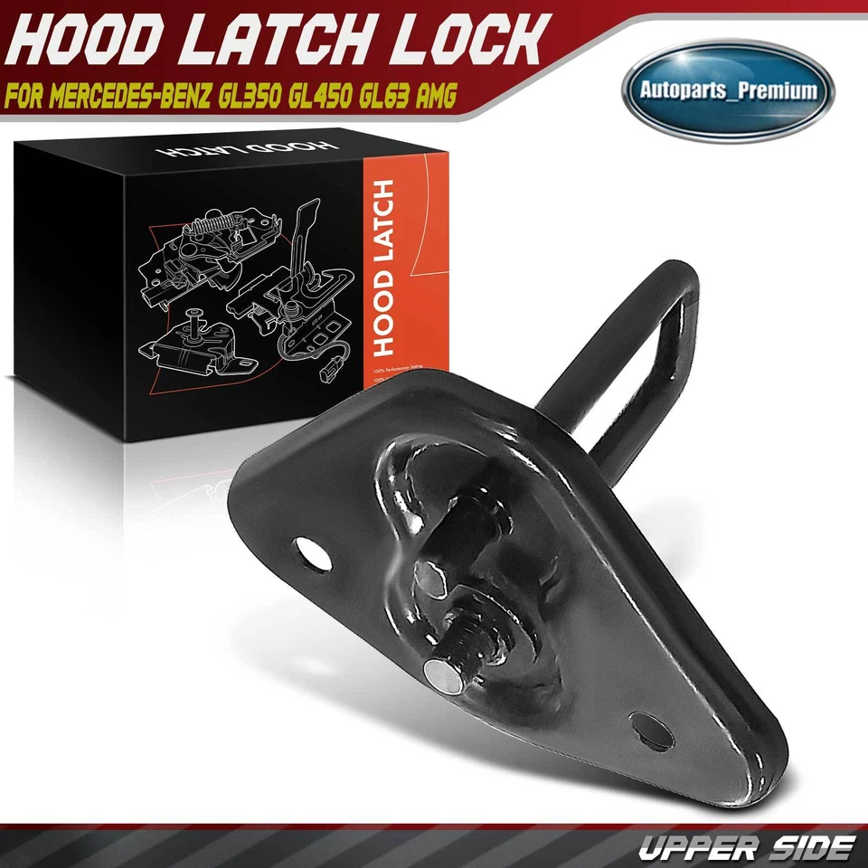 2x Cierre de seguridad del capó superior derecho y derecho para Mercedes-Benz GL350 GL450 GL63 AMG Foto 1 de 4