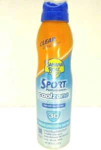 Banana Boat Sport Performance CoolZone Continuous Spray Sunscreen SPF 30 6 oz - Picture 1 of 4