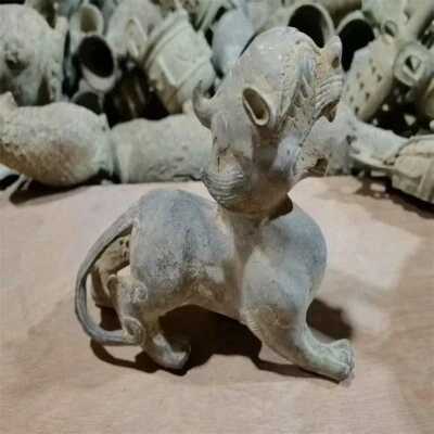 China Copper Pixiu auspicious beast,Old Bronze Be unearthed - Image 1 of 4