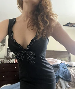 Blumarine Kleid Schwarz XS/40 It Made In Italy - Bild 1 von 8