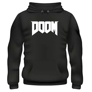 FELPA CON CAPPUCCIO DOOM GAMING - Foto 1 di 5