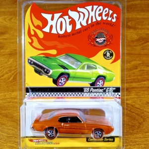 Hot Wheels RLC 22nd Collectors Convention '69 Pontiac GTO 2272/3000 Orange 2008 - Picture 1 of 3