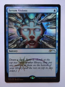 Foil, Serum Visions, Visionen nach Serumsgenuss, Friday Night Magic Promos MTG 2 - Bild 1 von 2