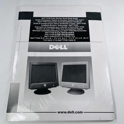 SEALED Dell P793 Color Computer Monitor Setup Manual and Disc - Image 1 of 4