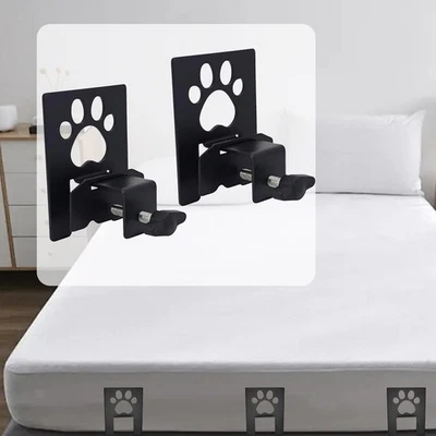 2 peças rolhas deslizantes para colchão cama suporte para casa juntas de colchão antiderrapantes - Imagem 1 de 4