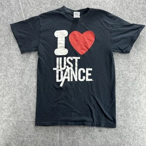 Just Dance Shirt Herren Small schwarz I Love Grafik T-Shirt Videospiel Tanz Ubisoft - Bild 1 von 12