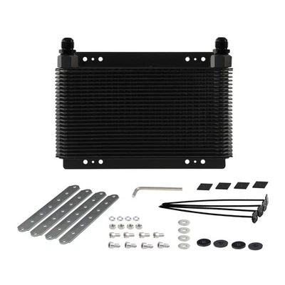Universal 24 Row Oil Cooler 48 Plate Transmission w/AN10 Fittings For VW Karmann - Image 1 of 4