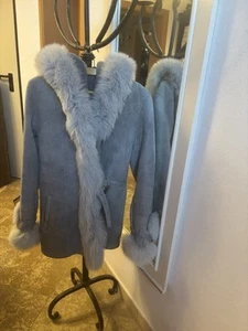 Mantel Gefüttert / Lammfell Imitat - Bild 1 von 4