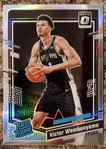 2023-24 Donruss Optic Victor Wembanyama Rated Rookie RC #225 Silver Holo Prizm - Picture 1 of 5