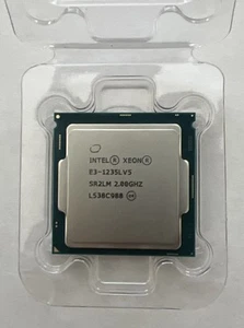Intel Xeon E3-1235L V5 LGA 1151 CPU processor 2GHz SR2CV 25W - Tray USA Shipped! - Picture 1 of 13