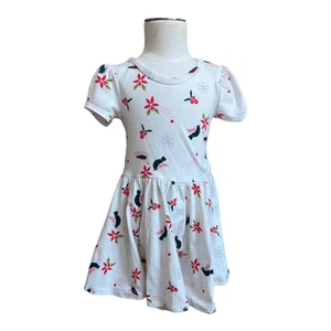 Nuevo con etiquetas Vestido Bailarina Estampado Navidad Vacaciones DotDot Smile Bebé Niñas Talla 12-24 meses - Imagen 1 de 1