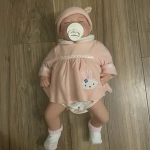 The Magic Toy Shop Bambola BiBi Rinascita Ragazza Addormentata Rosa 17" Ottime Condizioni - Foto 1 di 5