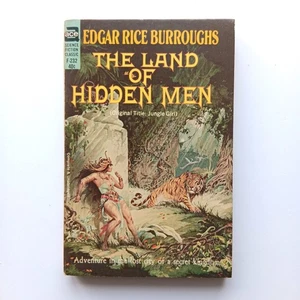The Land of Hidden Men Edgar Rice Burroughs 1963 ACE-Books F-232 - Picture 1 of 6