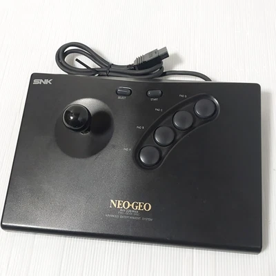 SNK NEO GEO AES Controller Joystick Arcade stick AES MVS CD Tested Import Japan - Image 1 of 4