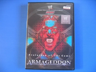 WWE Armageddon 2003 DVD Wrestling Final Battle Continuous Death Used 33e - Photo 1/3