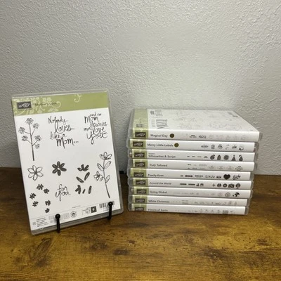 Lote De 10 - Estampación Mágica Papá Noel Navidad Viaje Mamá Y Papá Retirados Foto 1 de 4