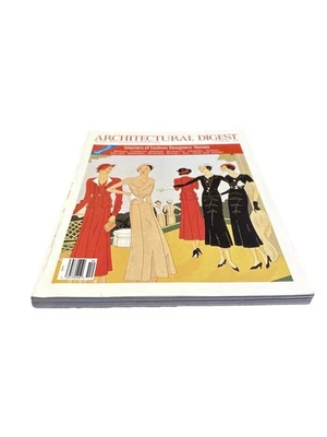 Vintage Architectural Digest Oct. 1994 Special Interiors Fashion Designers Homes - Image 1 of 4