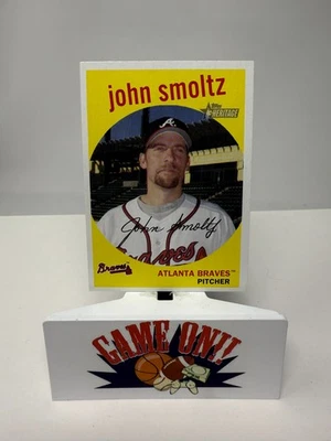 2008 Topps Heritage Baseball John Smoltz Card #440 - Image 1 of 4