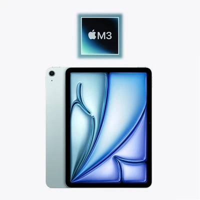 2025 Apple M3 iPad Air 7 128GB WiFi/Celular 11" (Azul) 4CFW4LL/A com Garantia - Imagem 1 de 3