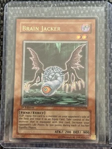Yu-Gi-Oh! TCG Brain Jacker Flaming Eternity FET-EN034 1st Edition Ultimate Rare - Picture 1 of 2