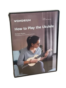 Wondrium Course: How to Play the Ukulele (DVD, 2021, 3-disc Set) - BRAND NEW! - Imagen 1 de 2